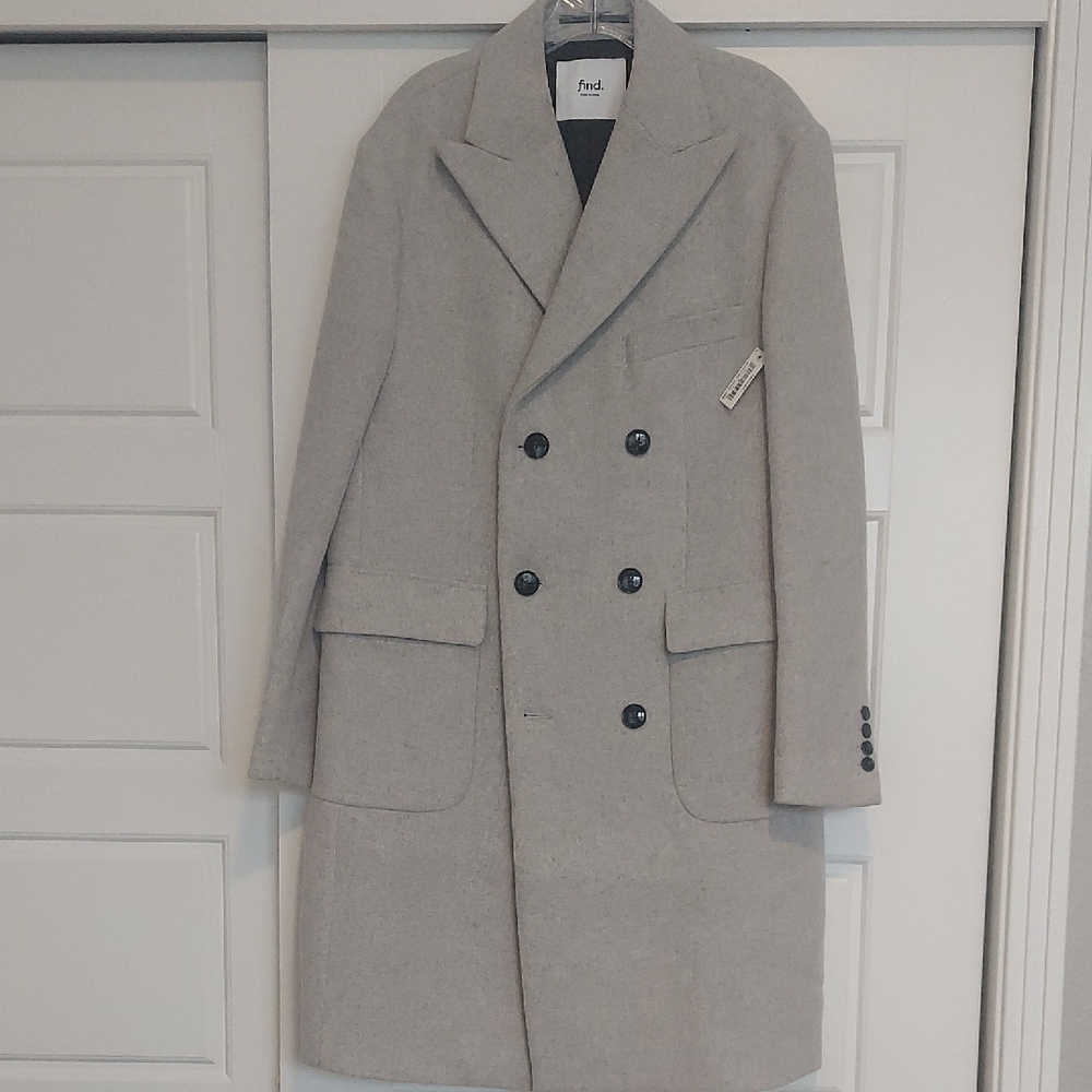 Find Brand Light Gray Coat